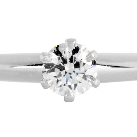TIFFANY Silver Diamond Ring main image 3